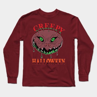 Creepy Halloween Long Sleeve T-Shirt